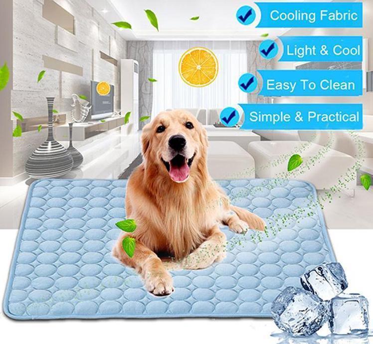 Dog Nest Silk Pad for Cooling in Summer - Barking Calm Dog