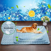 Dog Nest Silk Pad for Cooling in Summer - Barking Calm Dog