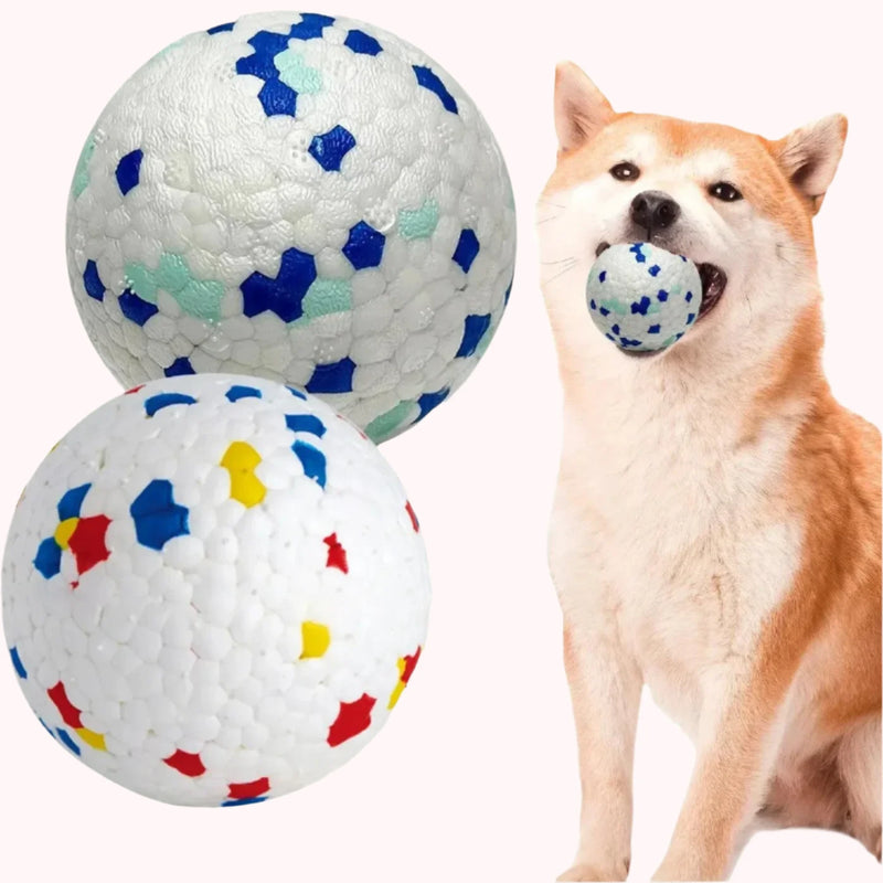 - Keep your dog entertained for hours with our durable, chewy toy ball, designed for endless fun and playtime.  