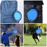 Dog Portable Food Water Bowl for Outdoor Camping Travel.