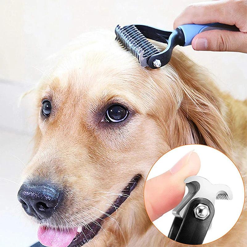 Dog Extra Hair Remover Brush - Barking Calm Dog