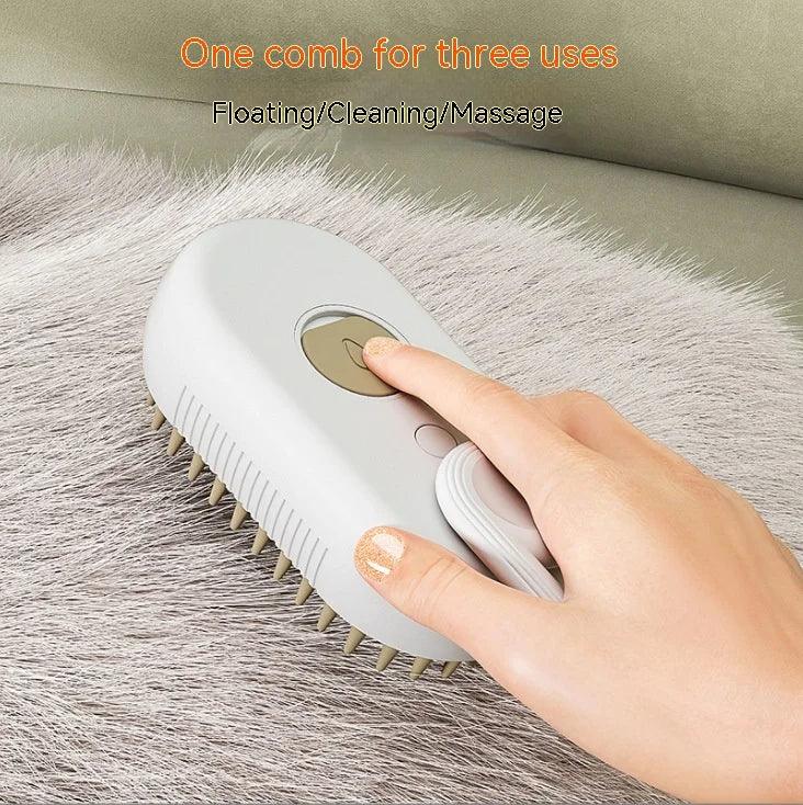 Dog Electric Spray Comb for Clean Massage - Barking Calm Dog