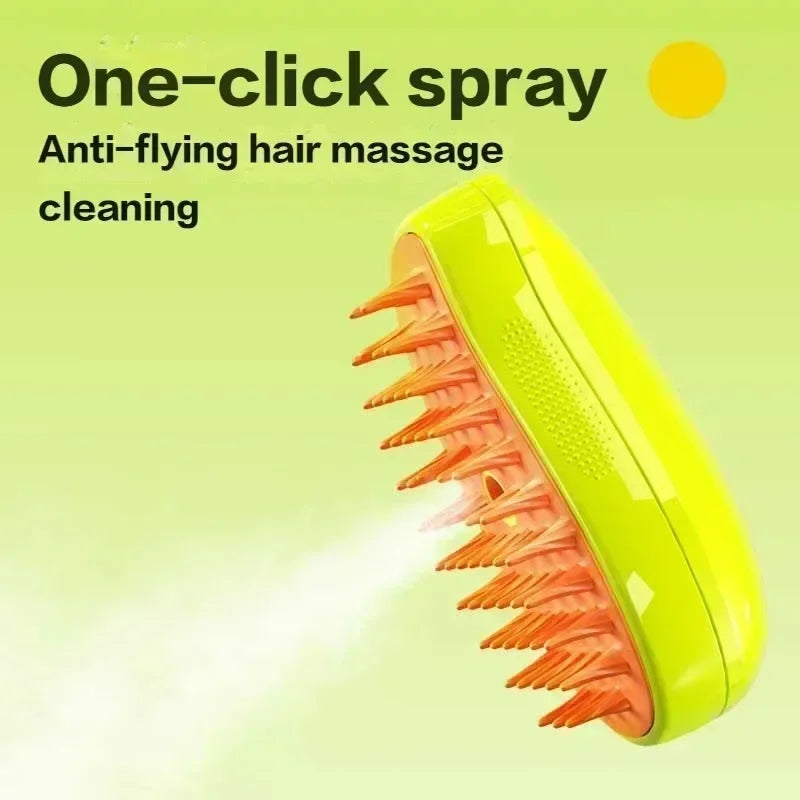 Dog 3 in 1 Electric Sprays Massage Combs