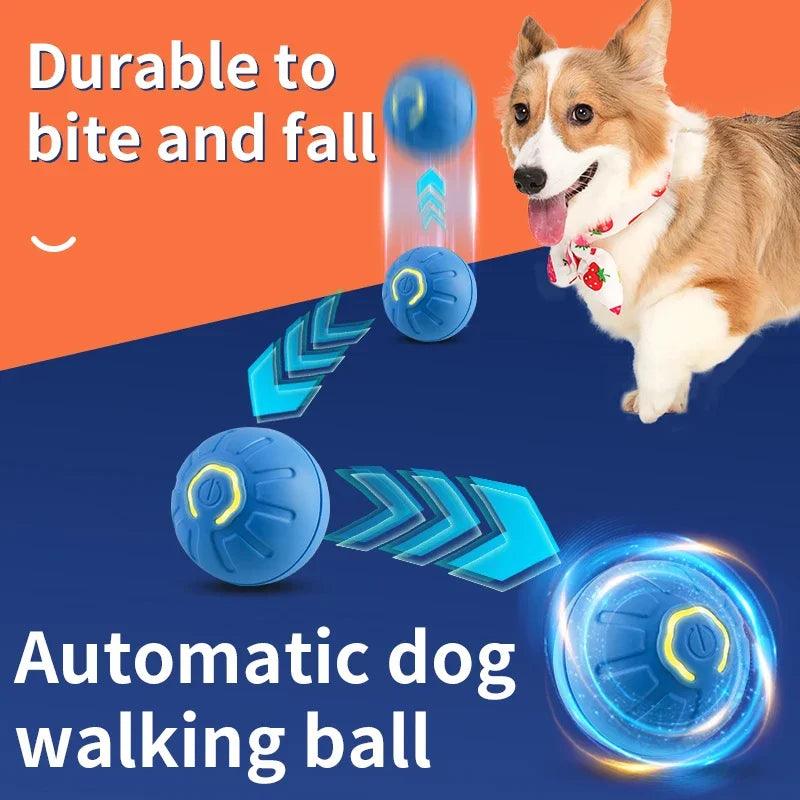 Dog playing Toy Automatic Moving - Barking Calm Dog