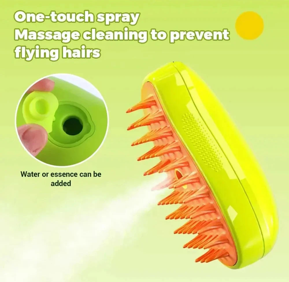 Dog 3 in 1 Electric Sprays Massage Combs