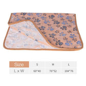 Dog Sleeping Blanket Soft Fluffy Mat