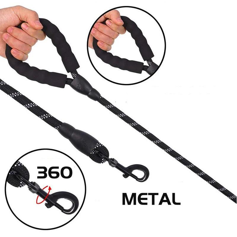 Dog Leashes for Walking, Running, Jogging