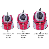 Dog Portable Double Sholder Carry Travel Backpack